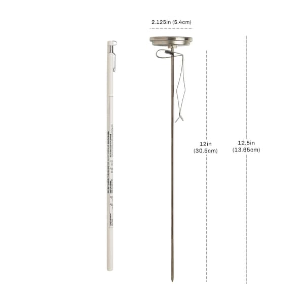 Long Stem Fry Thermometer – 12